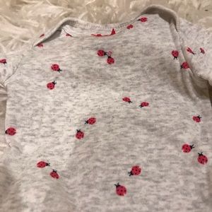 Lady bug bodysuit